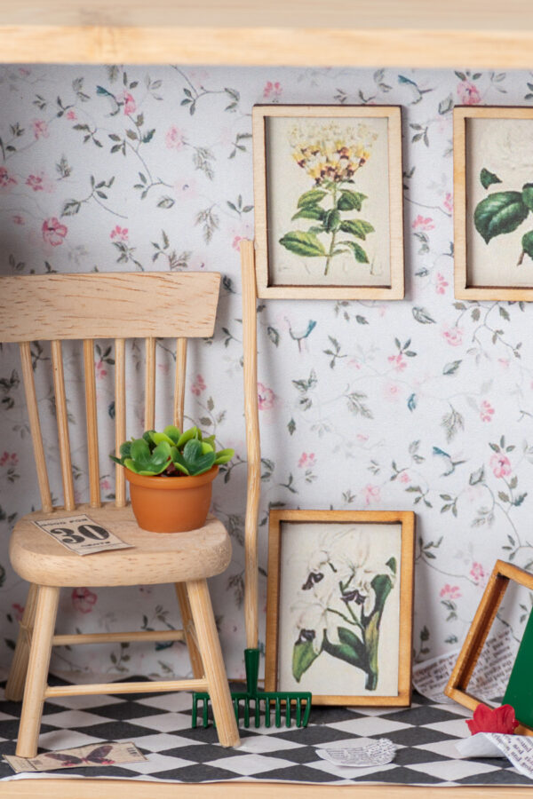 Miniature Gardening scene 1/12-Σκηνή κηπουρικής 1/12 - Image 3