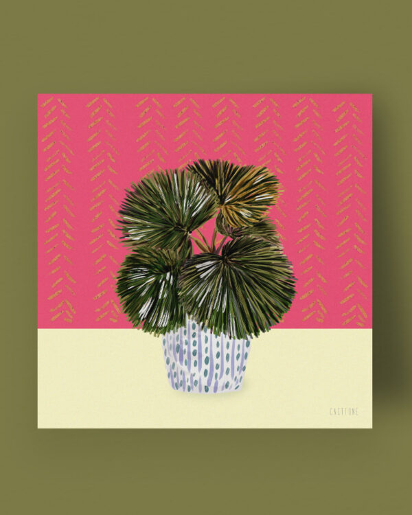 Funky Cactus Art print