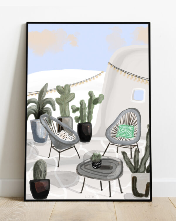 Cyclades Art print - Image 2