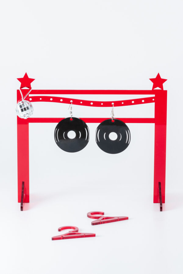 Earring Jewellery Mini Wardrobe Hanger Star Design - Image 5