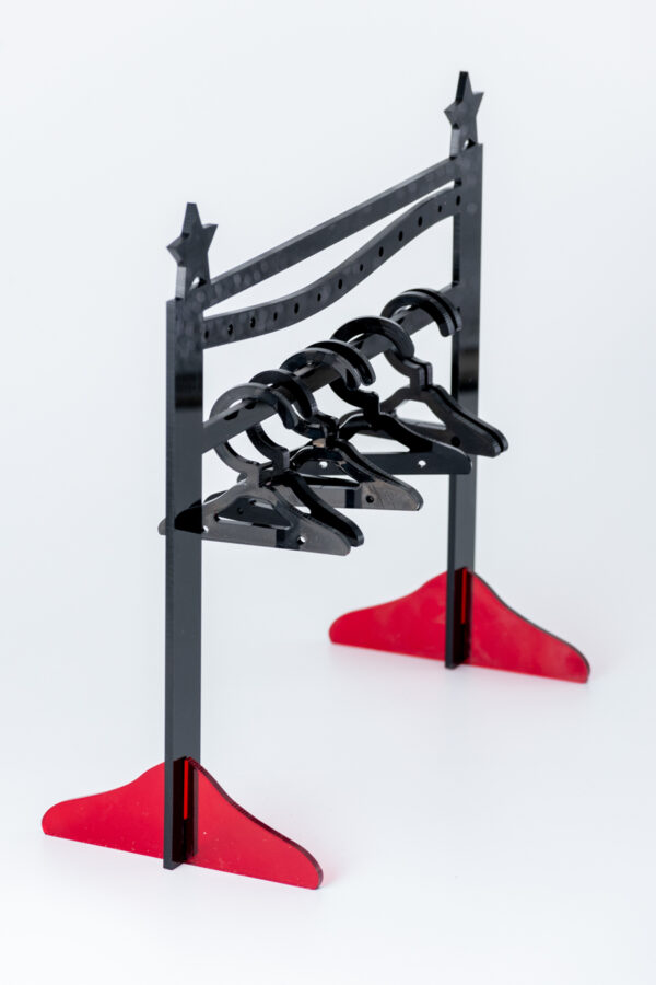 Earring Jewellery Mini Wardrobe Hanger Star Design - Image 7
