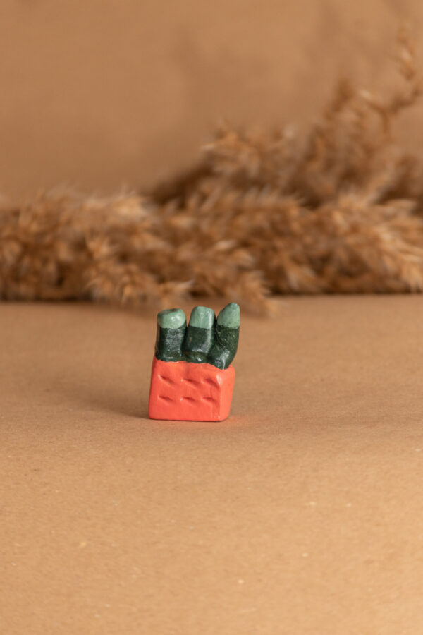 Clay Miniature Succulent Gang 6