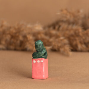 Clay Miniature Succulent Gang 9