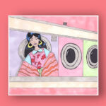 Washing Machine life Art Print