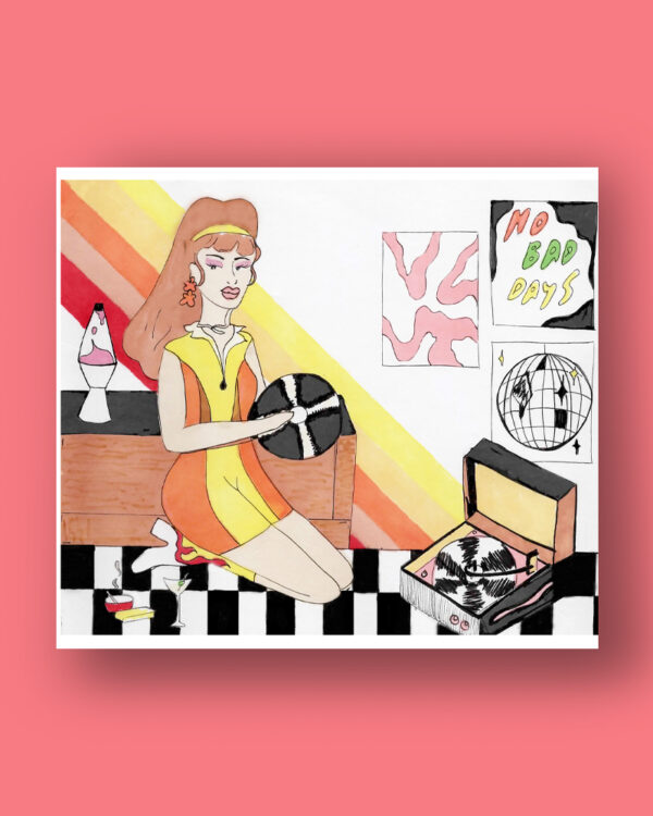 Jella Disc life Art Print