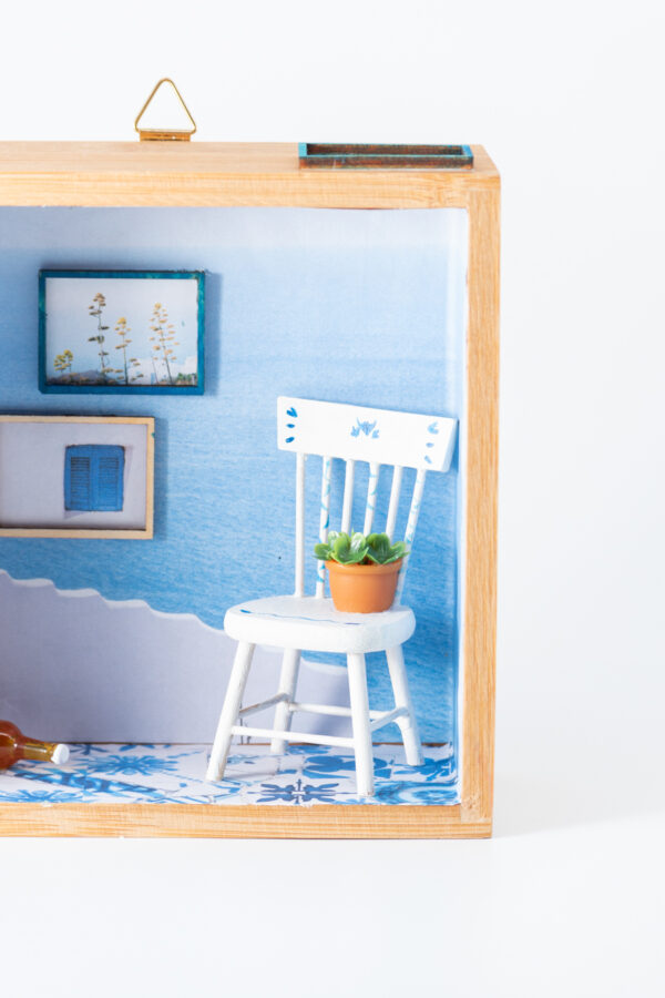 White and Blue in miniature 1/12-Λευκό και Μπλέ 1/12 - Image 2