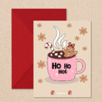 Ho Ho Hot Chocolate Wish Card