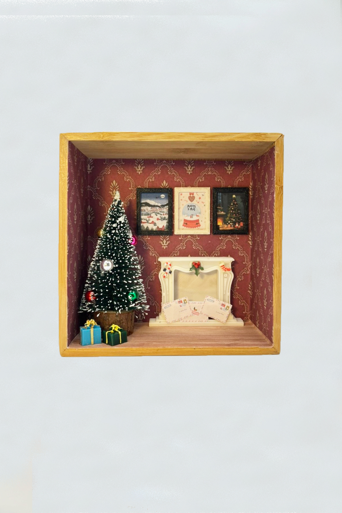 And So This Is Christmas Miniature Scene 1/12
