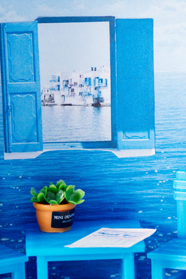 Table for two miniature 1/12-  Τραπέζι για δύο 1/12 - Image 4