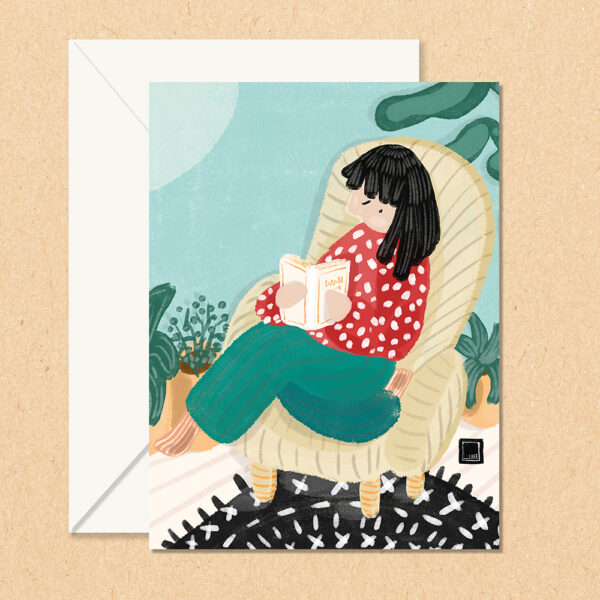 Reading Time Wish Card